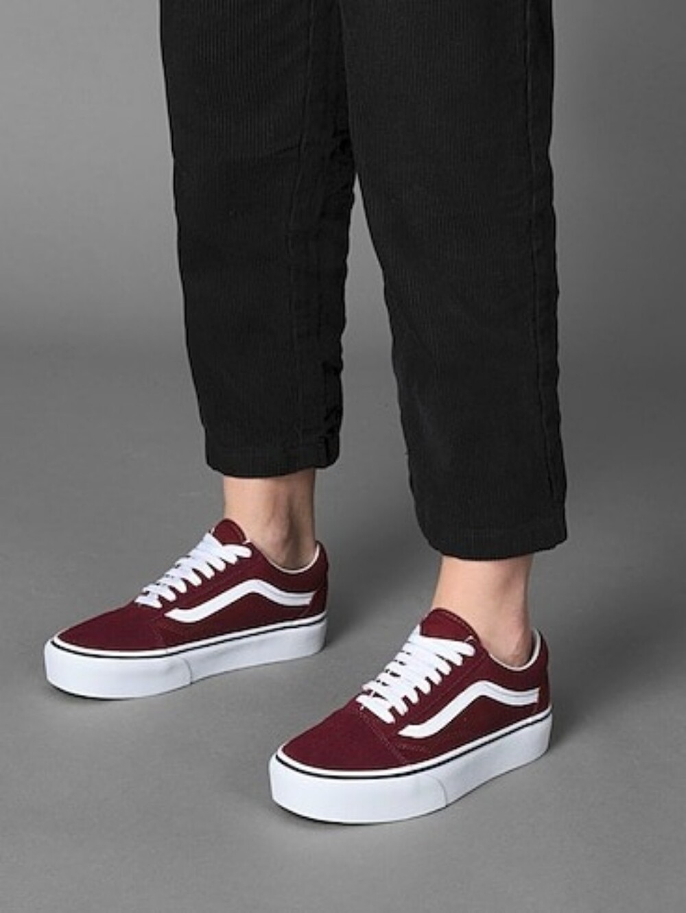 Vans Old Skool Platform Burgundy Port Royale
